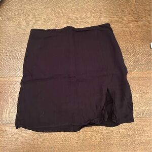 Sunday best black mini skirt